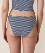 Cadet Seersucker Çizgili Premium İmza Bikini Altı