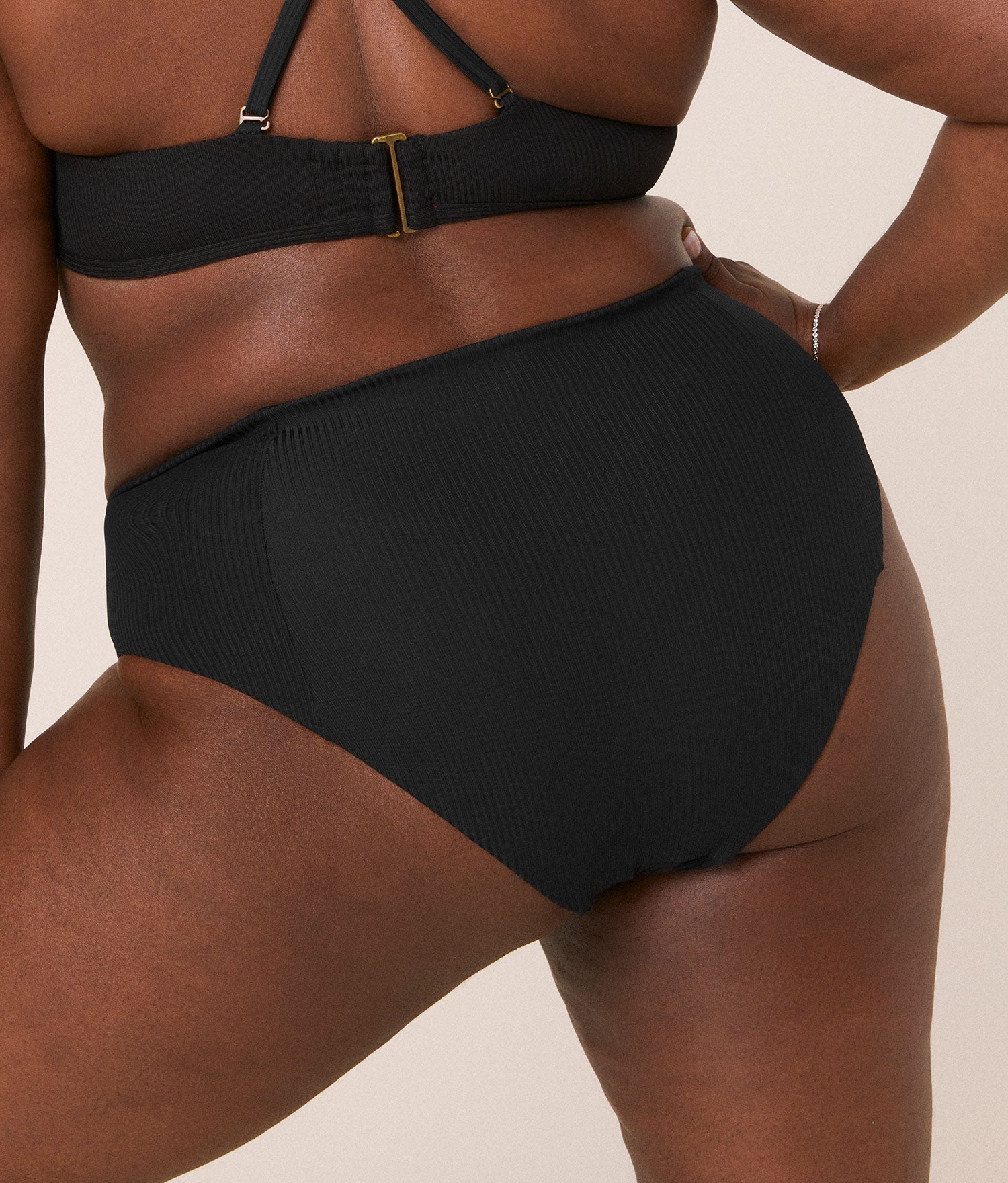 Ekolojik Siyah Yüksek Bel Bikini Altı - Şık ve Rahat