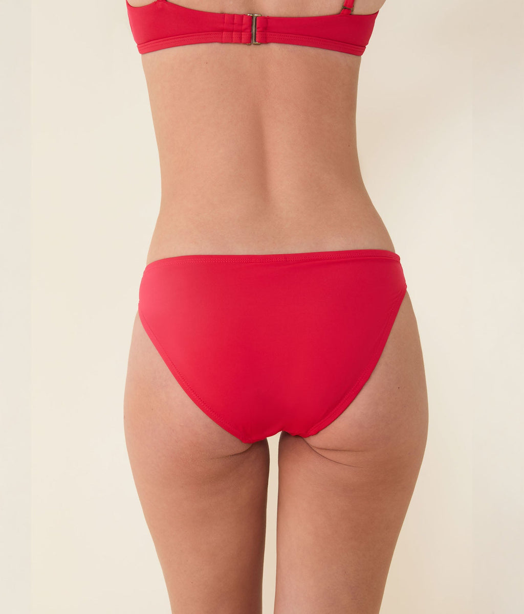 Kiraz Kırmızısı Klasik Bikini Altı - Şık ve Rahat