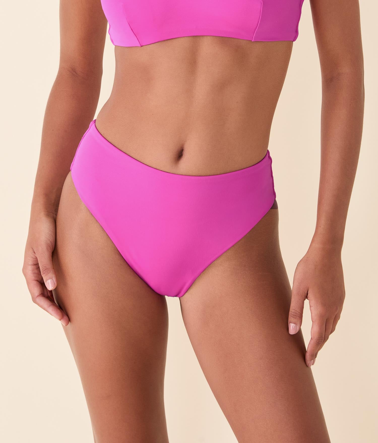 Ekolojik Naylon 90'lar Yüksek Bel Bikini Altı - Azalea