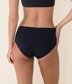 Ekolojik Naylon Siyah Hipster Bikini Altı - Şık ve Rahat