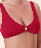 Ekolojik Naylon Dalia Garnet Bikini Üstü - Şık ve Rahat