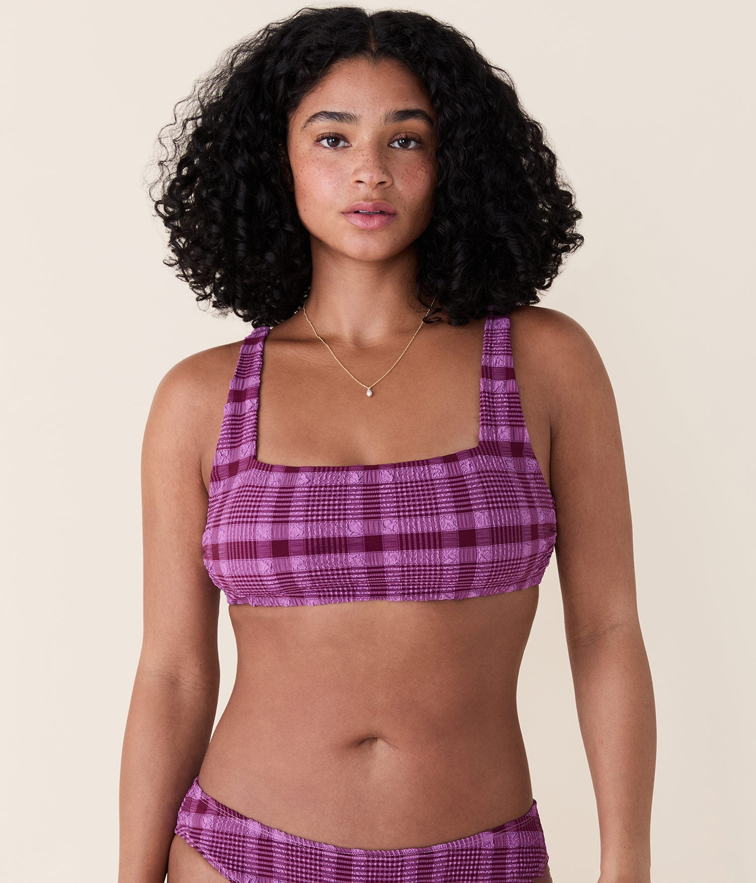 Rye Ekose Bikini Üstü - Şık ve Rahat Yaz Modası