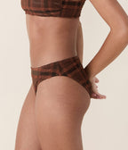 Premium Ekose Klasik Bikini Altı - Sierra Desenli