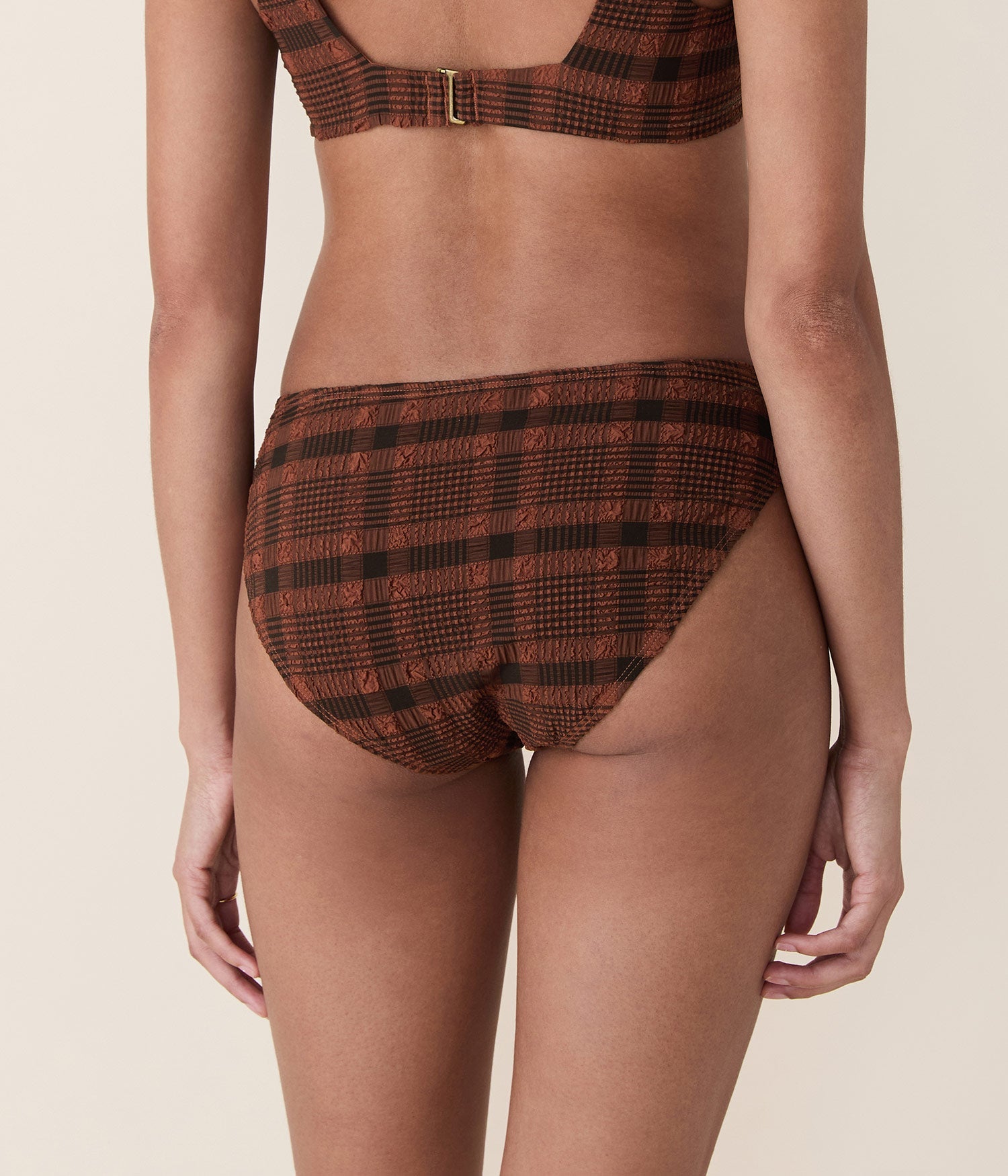 Premium Ekose Klasik Bikini Altı - Sierra Desenli