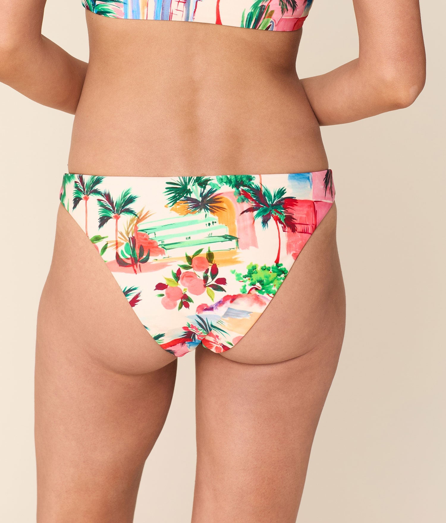Ekolojik Naylon Şımarık Bikini Altı - Meyve Desenli