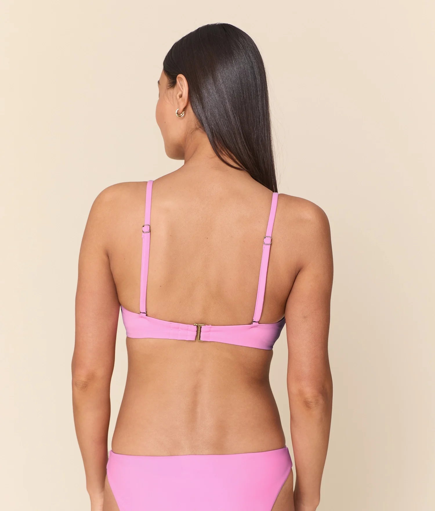 Ekolojik Naylon Gül Çiçeği Bikini Üstü - Essex Koleksiyonu