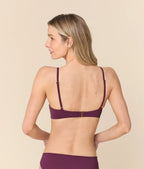 Ekolojik Naylon Tenerife Bikini Üstü - Mor, Güneşte Kurutulmuş