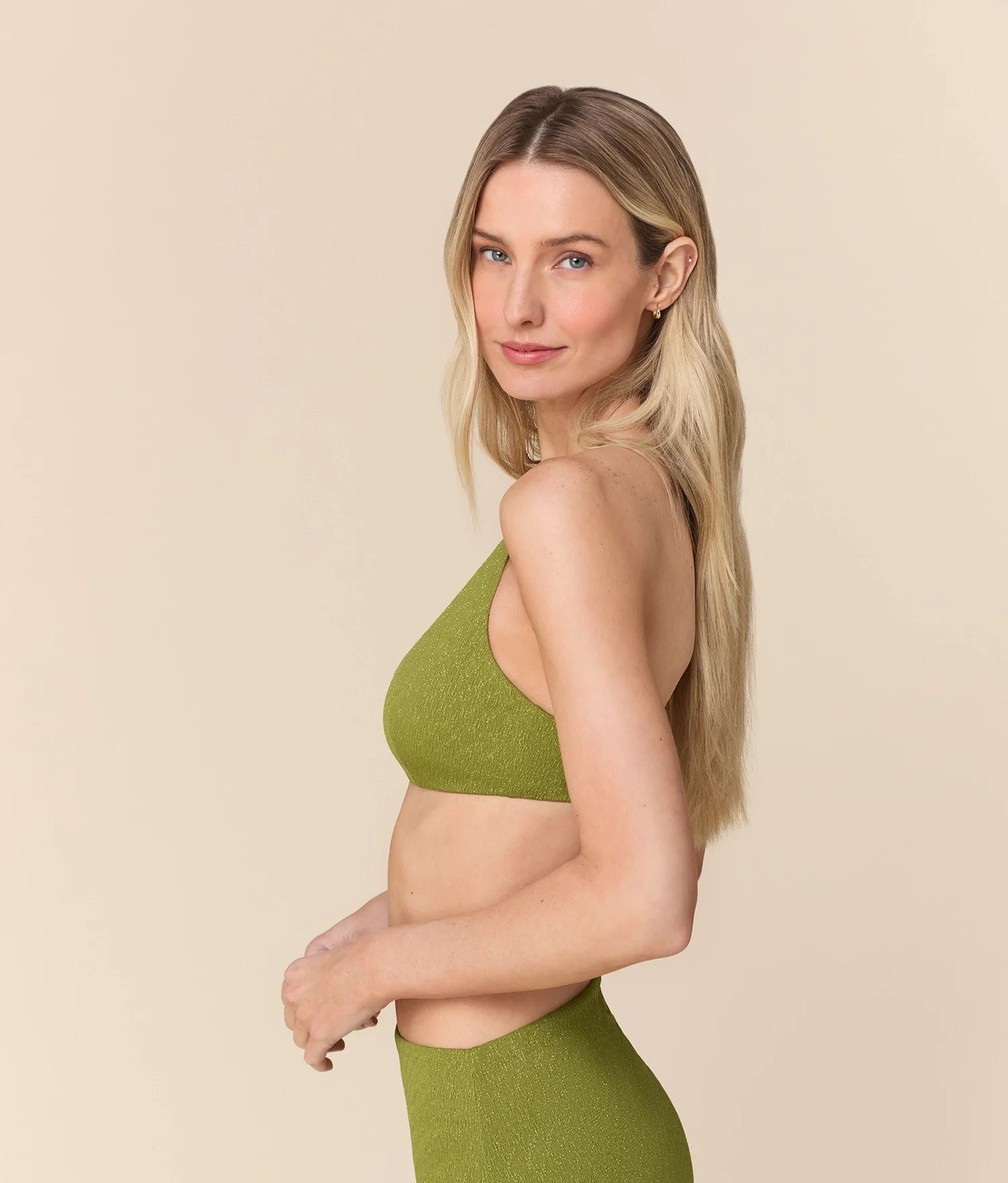 Essex Işıltılı Kaktüs Bikini Üstü - Şık ve Rahat Tasarım