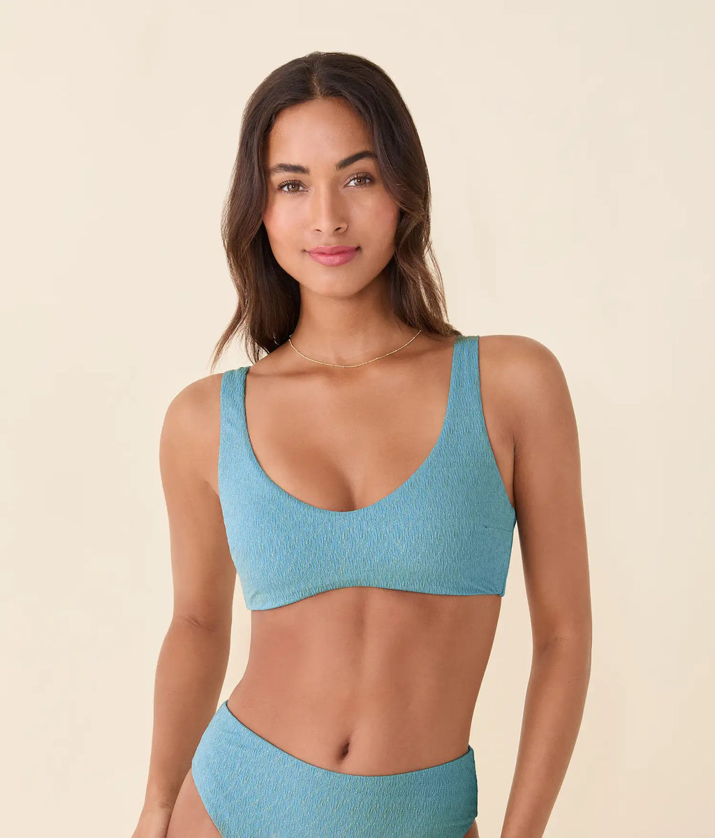 Delray Işıltılı Bikini Üstü - Şık ve Rahat Tasarım