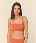 Puantiye Desenli Cabo Bikini Üstü - Şık ve Rahat