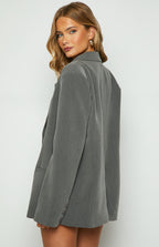Allure Gri Blazer