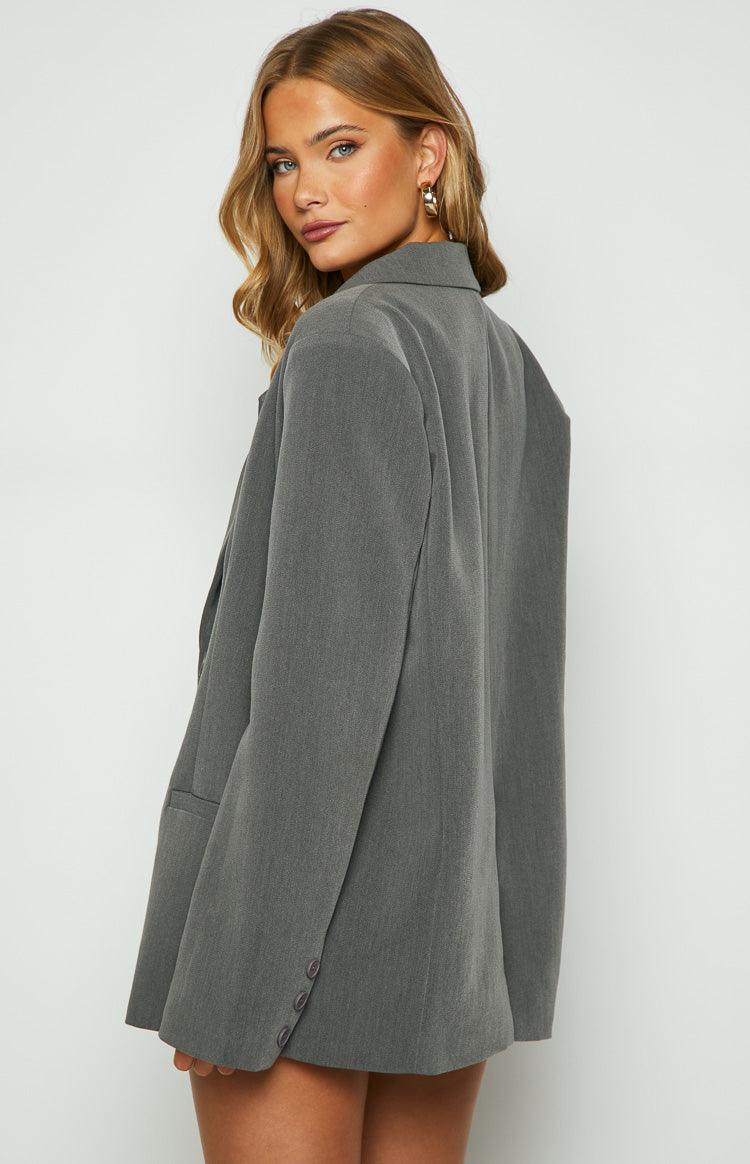 Allure Gri Blazer