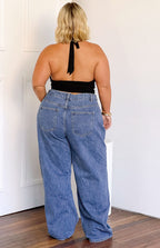 Amora Siyah Crop Top