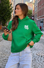 Başlangıç Yeşil Snuggle Bubble Kapüşonlu Sweatshirt