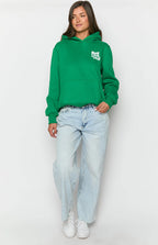 Başlangıç Yeşil Snuggle Bubble Kapüşonlu Sweatshirt