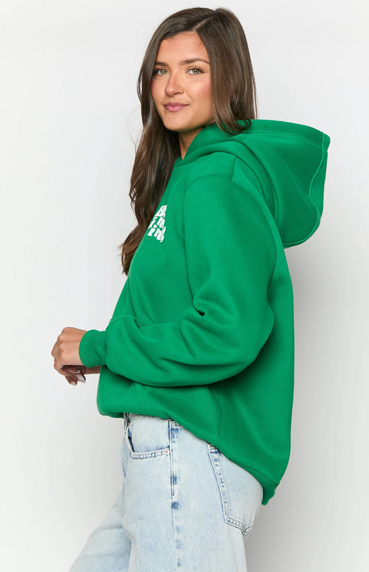 Başlangıç Yeşil Snuggle Bubble Kapüşonlu Sweatshirt