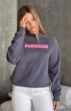 Başlangıç Slate Bubble Hoodie