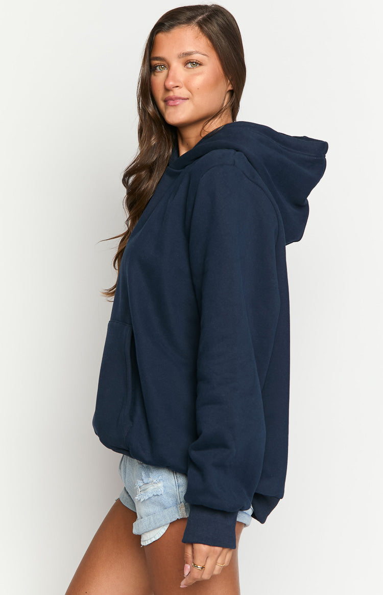 Başlangıç Navy USA Kapüşonlu Sweatshirt