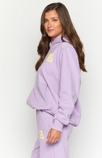 Başlangıç Mor Snuggle Bubble Kapşonlu Sweatshirt