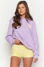 Başlangıç Mor Snuggle Bubble Kapşonlu Sweatshirt