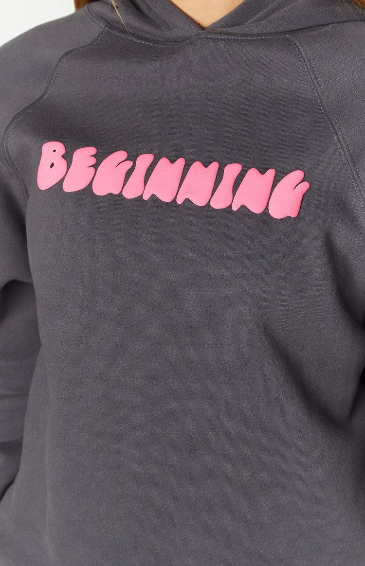 Başlangıç Slate Bubble Hoodie