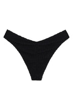 Siyah Dantel Lulu (Zig-Zag Dikiş) Bikini Altı