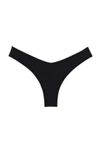 Siyah Rib Lulu Bikini Altı