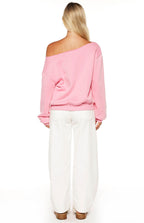 Buffie Pembe Off Shoulder Kazak