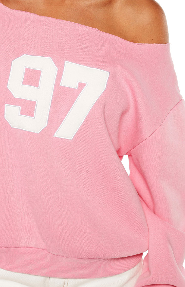 Buffie Pembe Off Shoulder Kazak