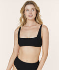 Premium Siyah Ribanalı Havana Bikini Üstü