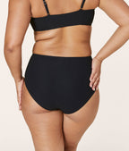 Ekolojik Siyah Yüksek Bel Bikini Altı - Şık ve Rahat