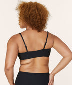 Premium Siyah Ribanalı Havana Bikini Üstü