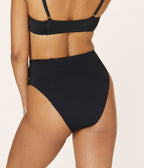 Yüksek Bel Siyah Bikini Altı - Şık ve Rahat Tasarım