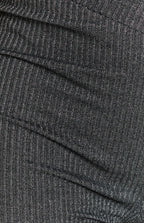 Cher Rib Pantolon Siyah