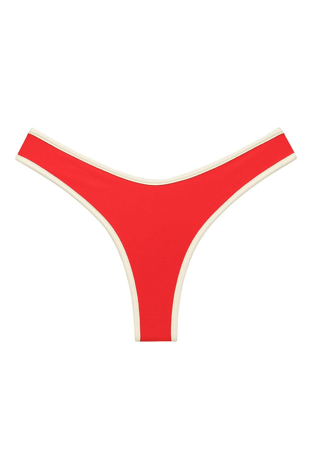 Kiraz Kremi Bağlı Lulu Bikini Altı
