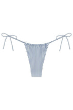 Klasik Mavi Çizgili Brezilya (Scrunch) Bikini Altı