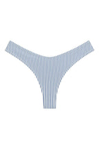Klasik Mavi Çizgili Ekstra Kapatma Lulu (Zig-Zag Dikiş) Bikini Altı