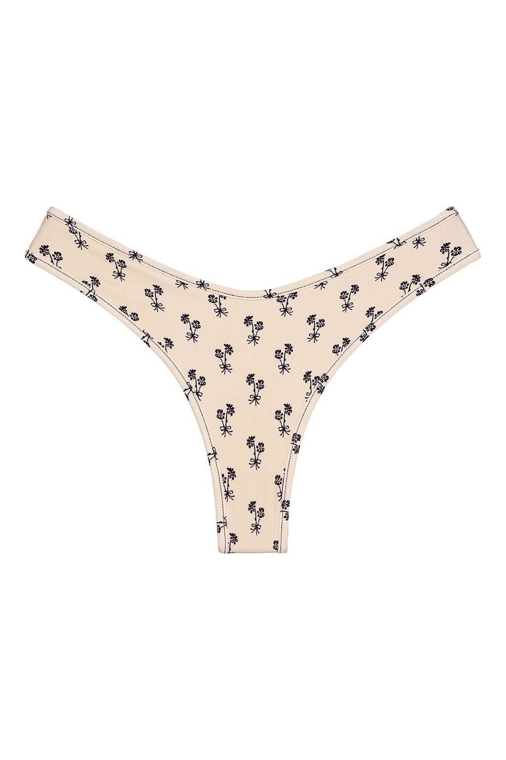 Cynthia Çiçekli Lulu Bikini Altı