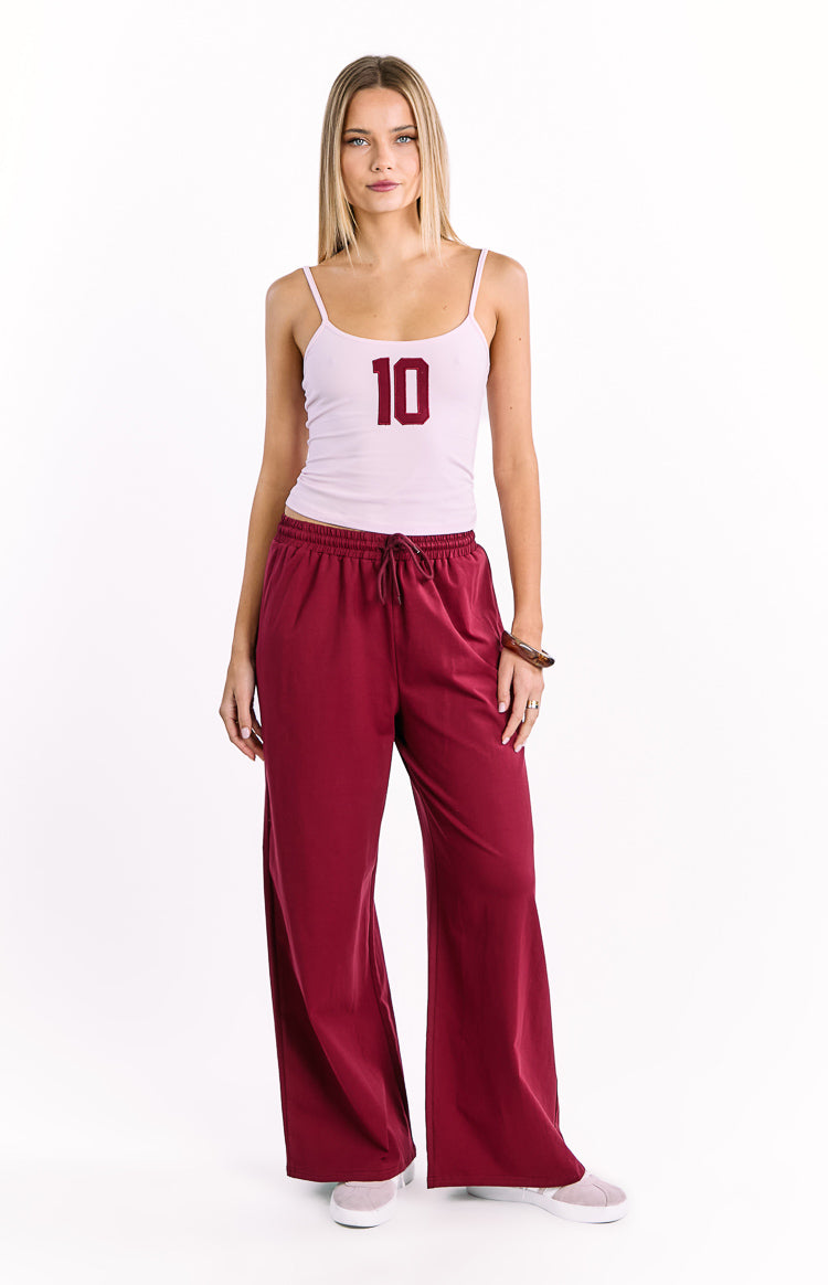 Flo Bordo Geniş Paça Pantolon