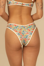 Florencia Çiçekli Binded Lulu Bikini Altı