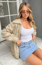 Gabbi Fawn Rüzgarlık Bomber Ceket