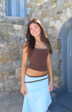 Prue Brown Kısa Kol Yaka Atlet