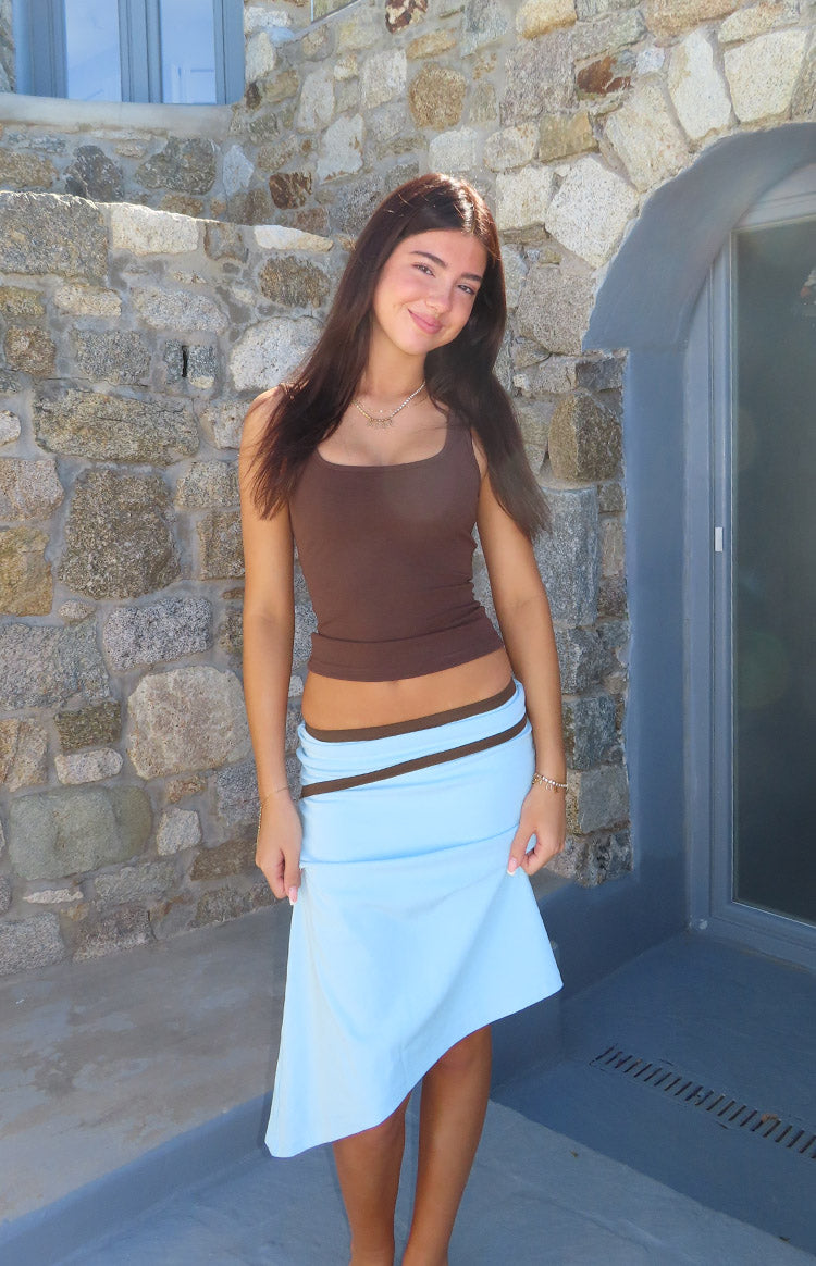 Prue Brown Kısa Kol Yaka Atlet