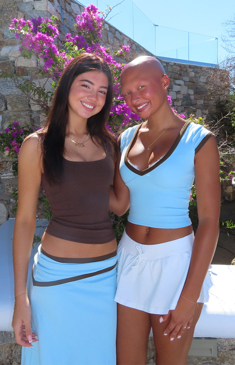 Prue Brown Kısa Kol Yaka Atlet