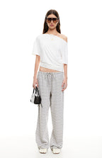 Lioness Bloom Ash Stripe Pantolon