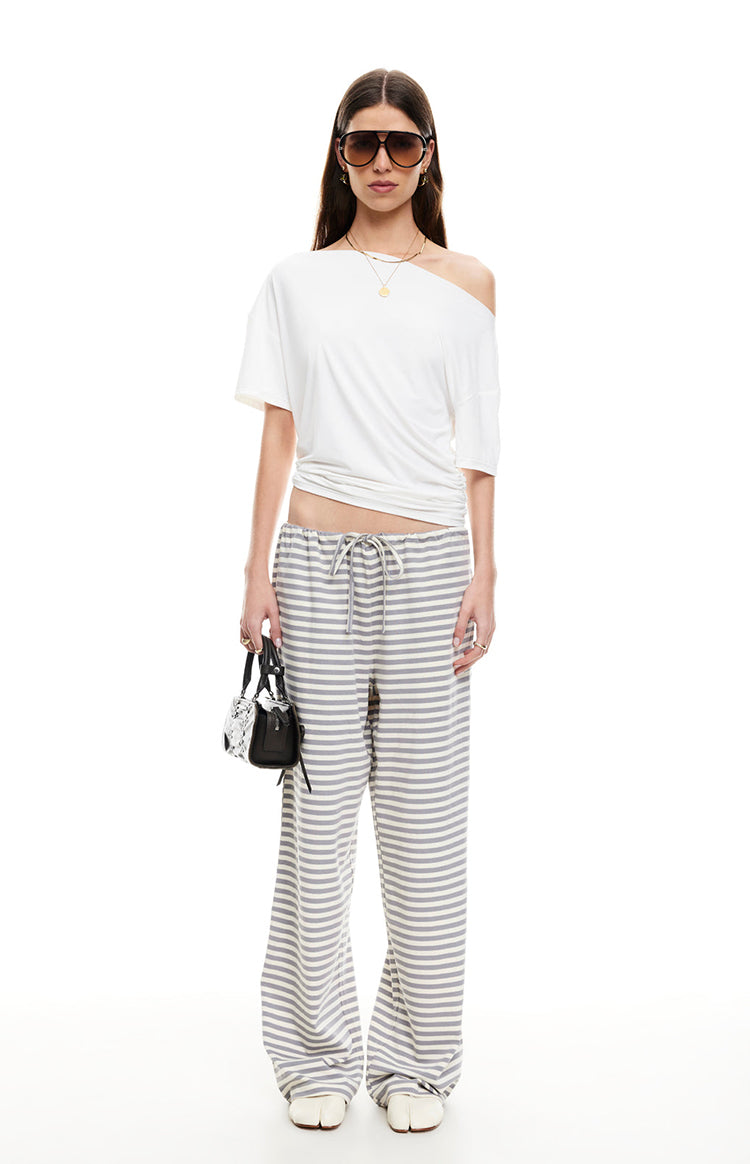 Lioness Bloom Ash Stripe Pantolon