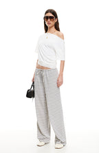 Lioness Bloom Ash Stripe Pantolon