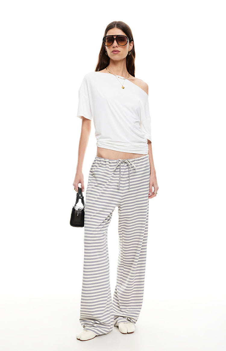 Lioness Bloom Ash Stripe Pantolon