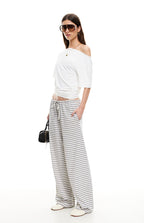 Lioness Bloom Ash Stripe Pantolon